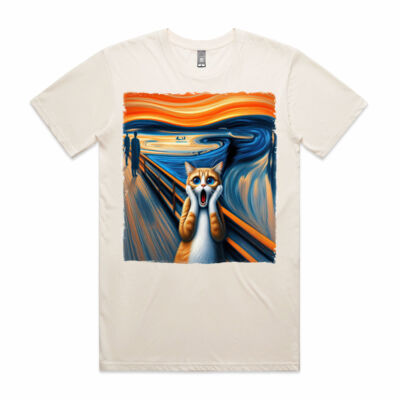 Scream Cat - Men's Regular Fit Tee Thumbnail