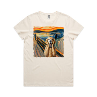 Scream Dog - Women's Regular Fit Tee Thumbnail